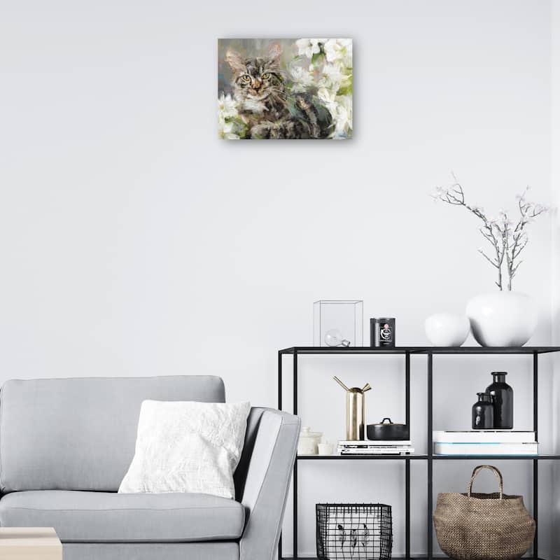 Jolis Chats I By Studio Arts Canvas Art Print