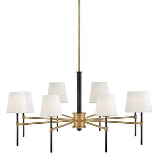 Hinkley Lighting 46956 Saunders 8 Light 40" Wide Chandelier