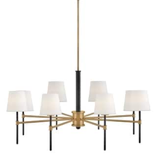 Hinkley Lighting 46956 Saunders 8 Light 40" Wide Chandelier