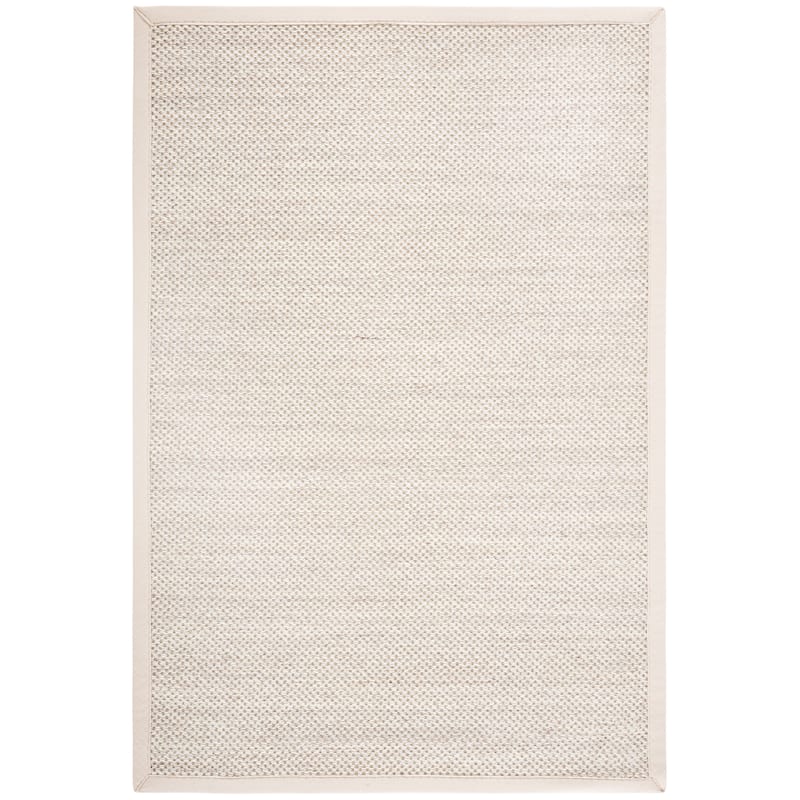SAFAVIEH Natural Fiber Lorine Casual Border Sisal Rug - 2' x 3' - Marble/Beige
