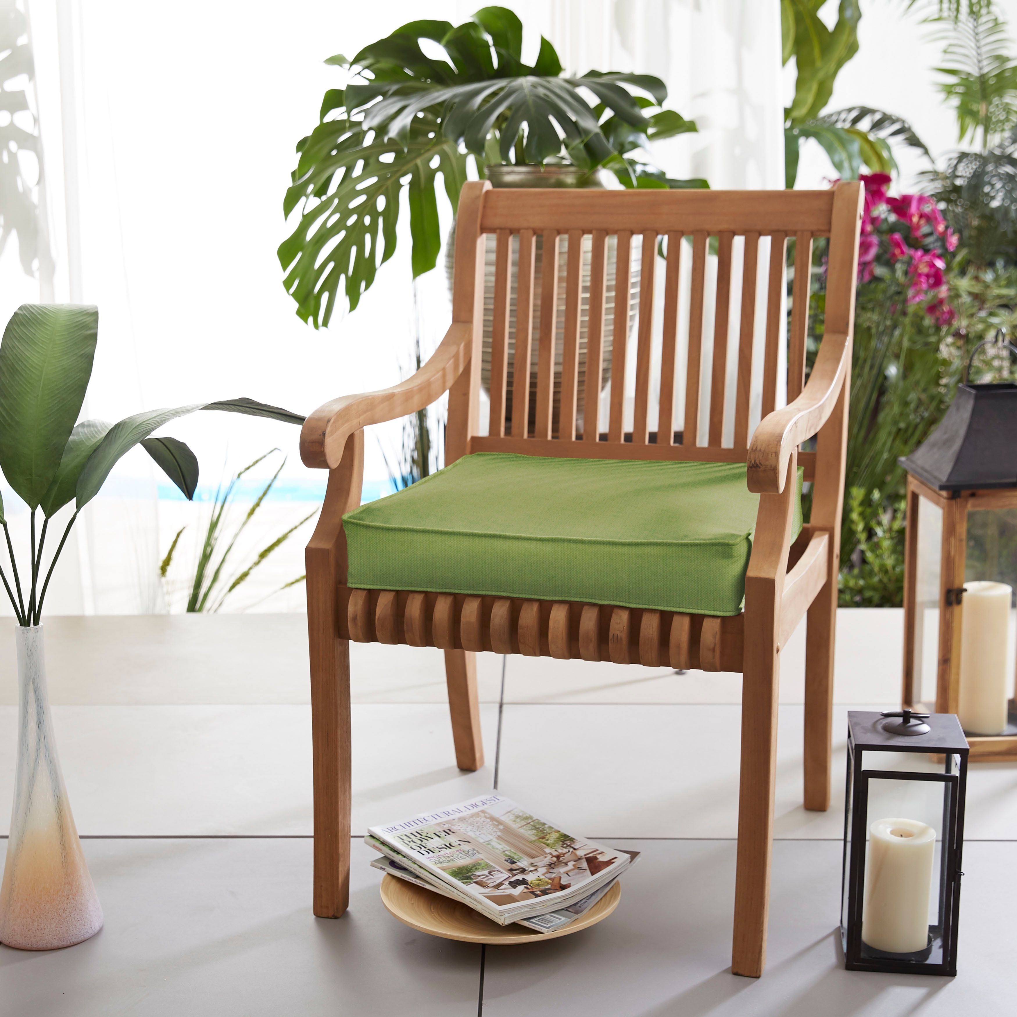 Sunbrella Indoor/ Outdoor 19-inch Chair Cushion