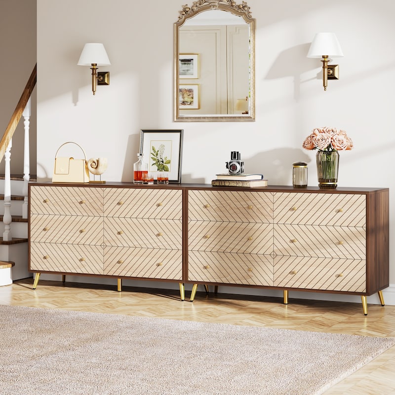 Wooden Storage Cabinet, Drawer Organizer Tower, Living Room Entryway Guest Room Accent Chest Dresser Storage Unit Organizer