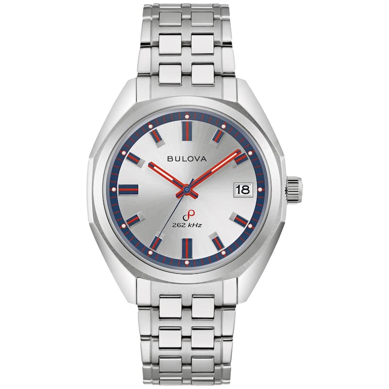 Bulova Men's Jet Star Silver Dial Watch - 96K112 - 6 (36)
