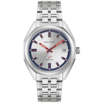 Bulova Men's Jet Star Silver Dial Watch - 96K112 - 6 (36)