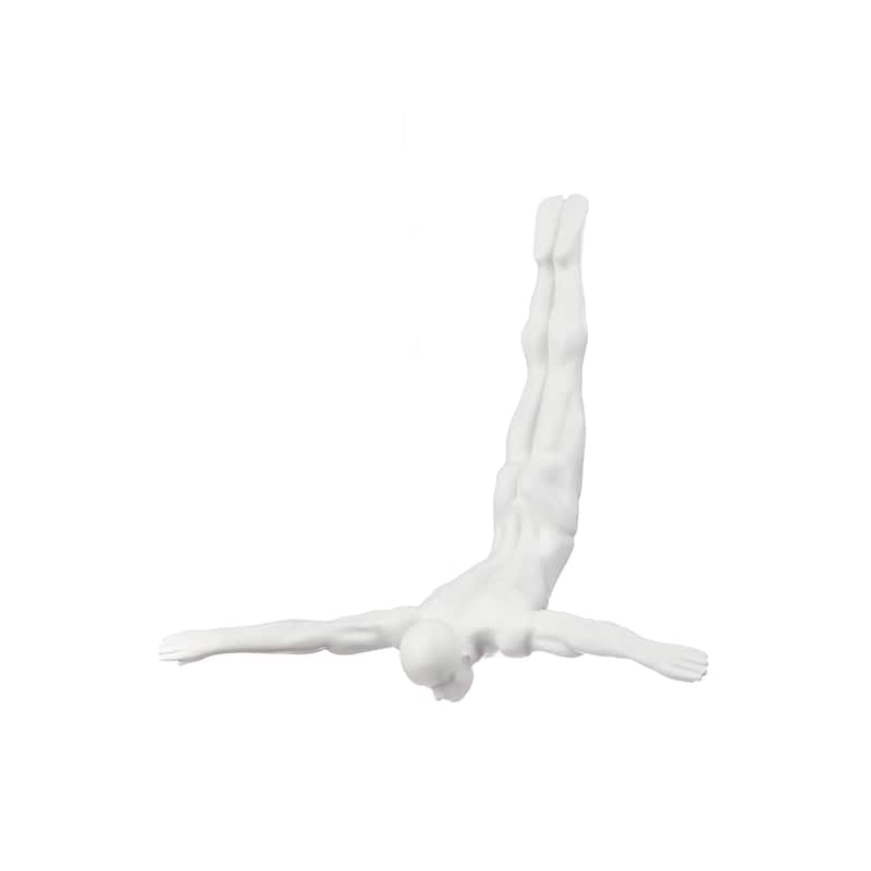 Finesse Decor Diving Man Modern Resin Statue
