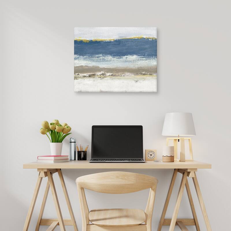 Blue Skies by Janet Tava Canvas Art Print