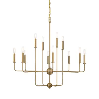 Savoy House 1-4046-12 Avondale 12 Light 34" Wide Taper Candle Style