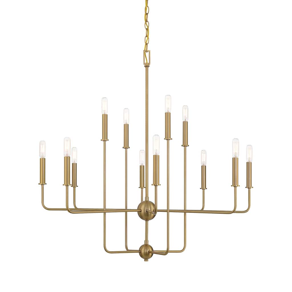 Savoy House 1-4046-12 Avondale 12 Light 34" Wide Taper Candle Style