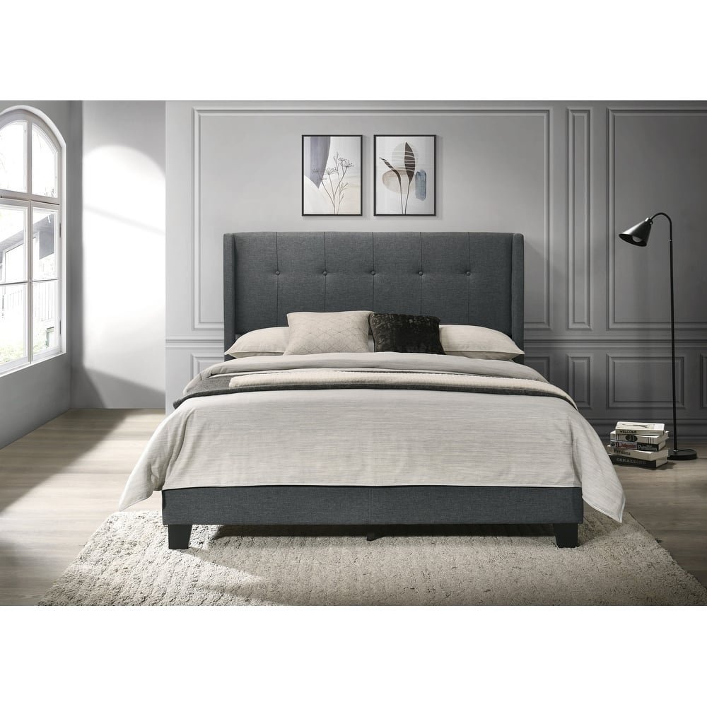 Evelyn Upholstered Panel Bed