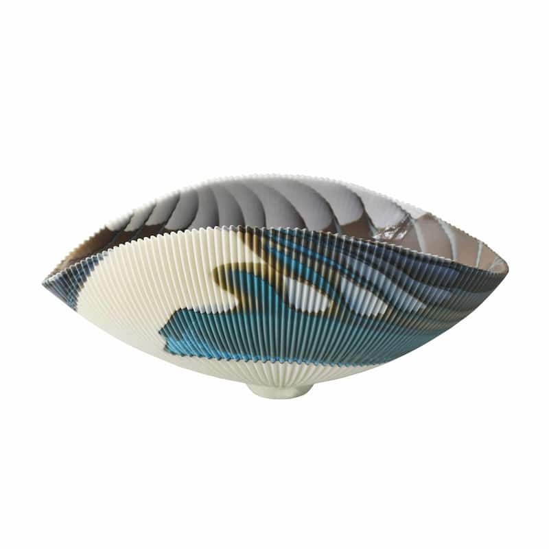 Amalfi Handmade Murano Glass Bathroom Sink - 17.5x12x6.75