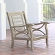 preview thumbnail 24 of 25, Cambridge Casual Lowell Teak Patio Club Chair with Cushion