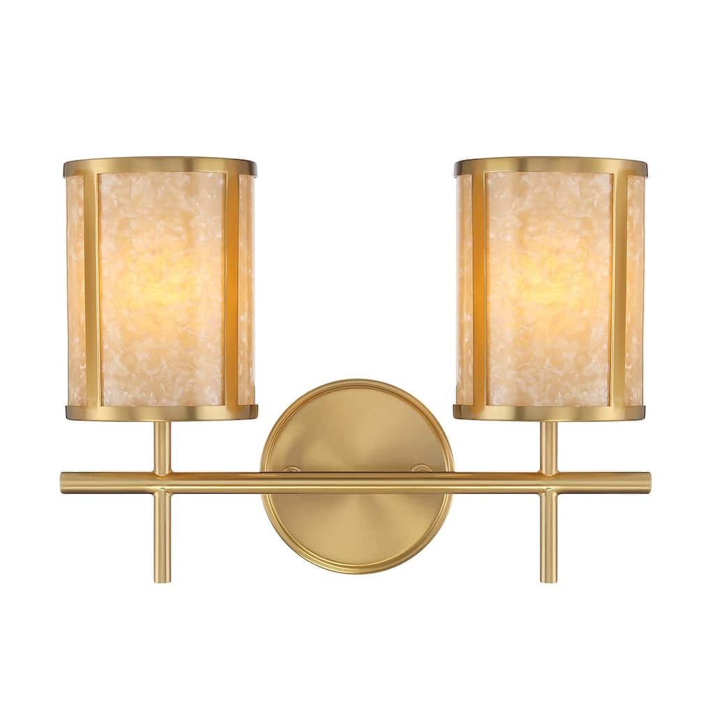 Savoy House 8-2055-2 Camden 2 Light 15" Wide Vanity Light