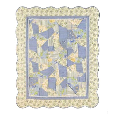 Sunshine Cotton Quilted 50" x 60" Throw Blanket