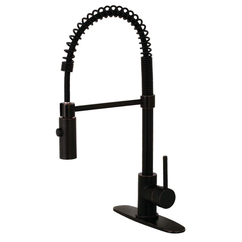 Kingston Brass Concord Single-Handle Pre-Rinse Kitchen Faucet