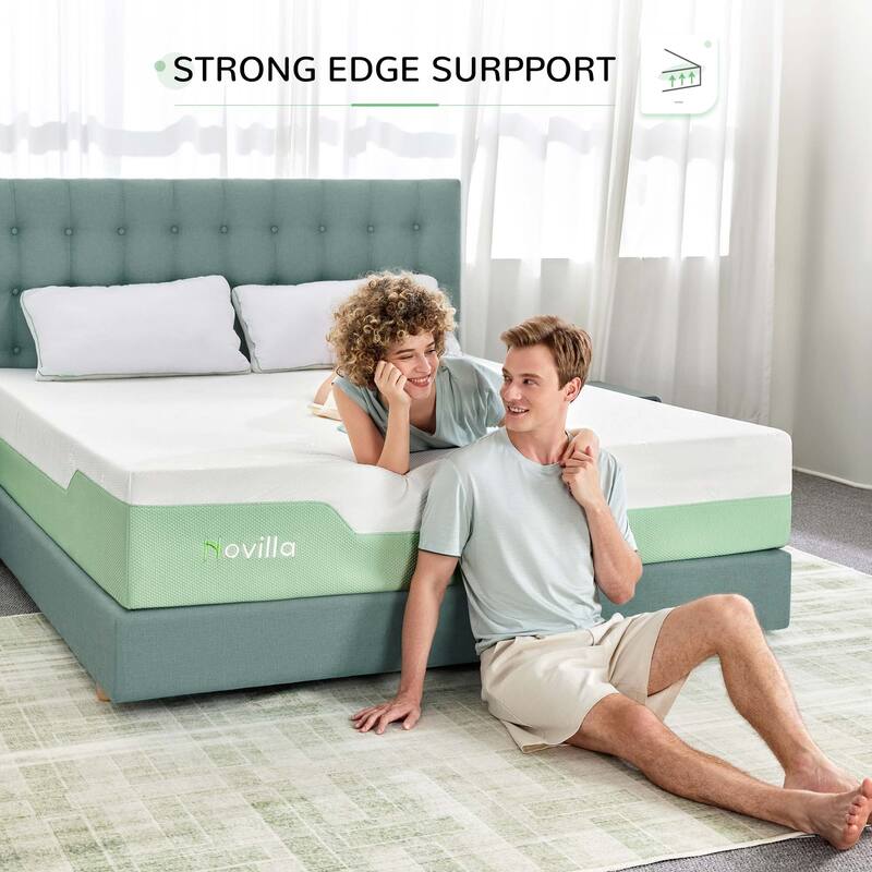 Novilla 12-inch Medium Gel Memory Foam Mattress