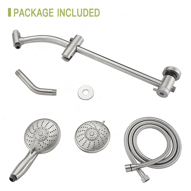 Multi Function Dual Shower Head