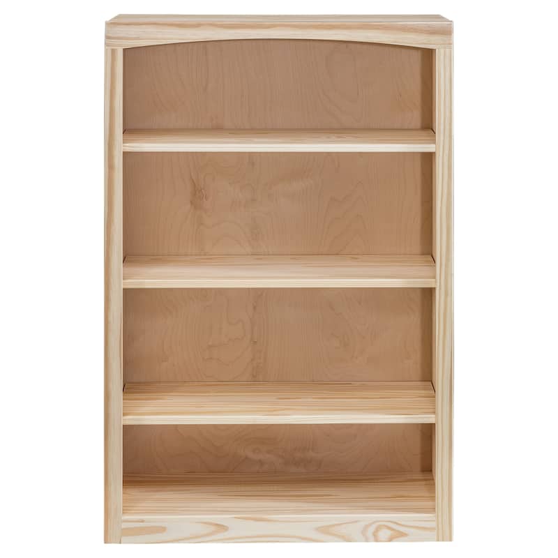 Arch+Haven Solid Wood Bookcase 30 x 48