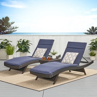 Vilano outdoor cushioned lounge clearance chair