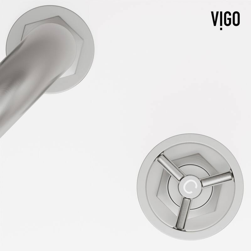 VIGO Hart 7" H 2-Handle Widespread Bathroom Faucet