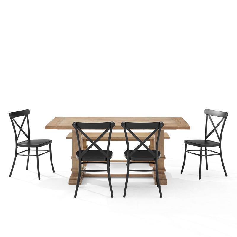 Crosley Joanna 6Pc Dining Set W/Camille Chairs