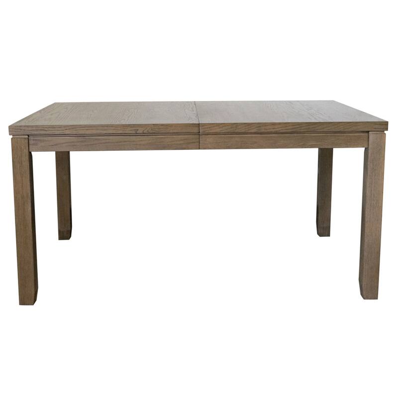 Extendable Dining Table - Acacia Wood Table Seats 6-8 - Brown Kitchen Table - 78