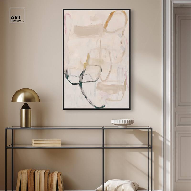 Faded Outlines I Canvas by Art Remedy