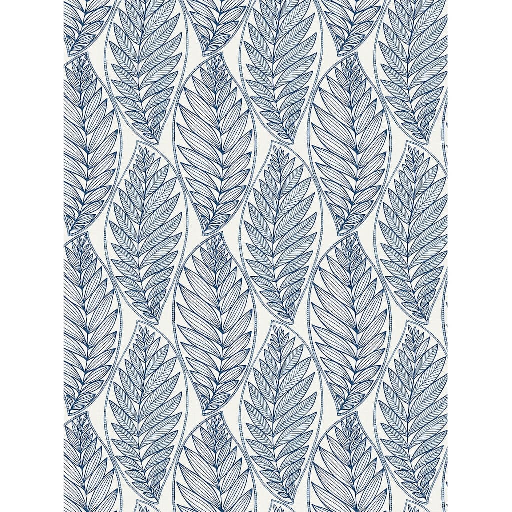 Seabrook Designs Kira Leaf Husk Unpasted Wallpaper