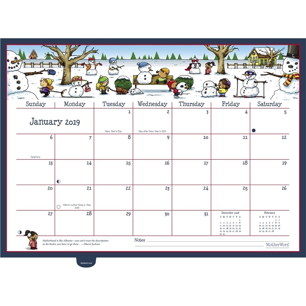 Shop 2019 Motherword Family Deluxe Wall Calendar By Acco Brands
