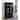 Riva 4-Door Tall Accent Display Cabinet Led Lighting Black