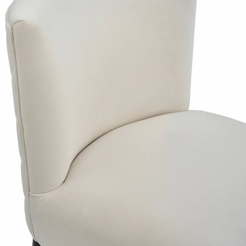 27-Inch Counterstool with Light-Colored Fabric and Gold-Tipped Circular Footrest