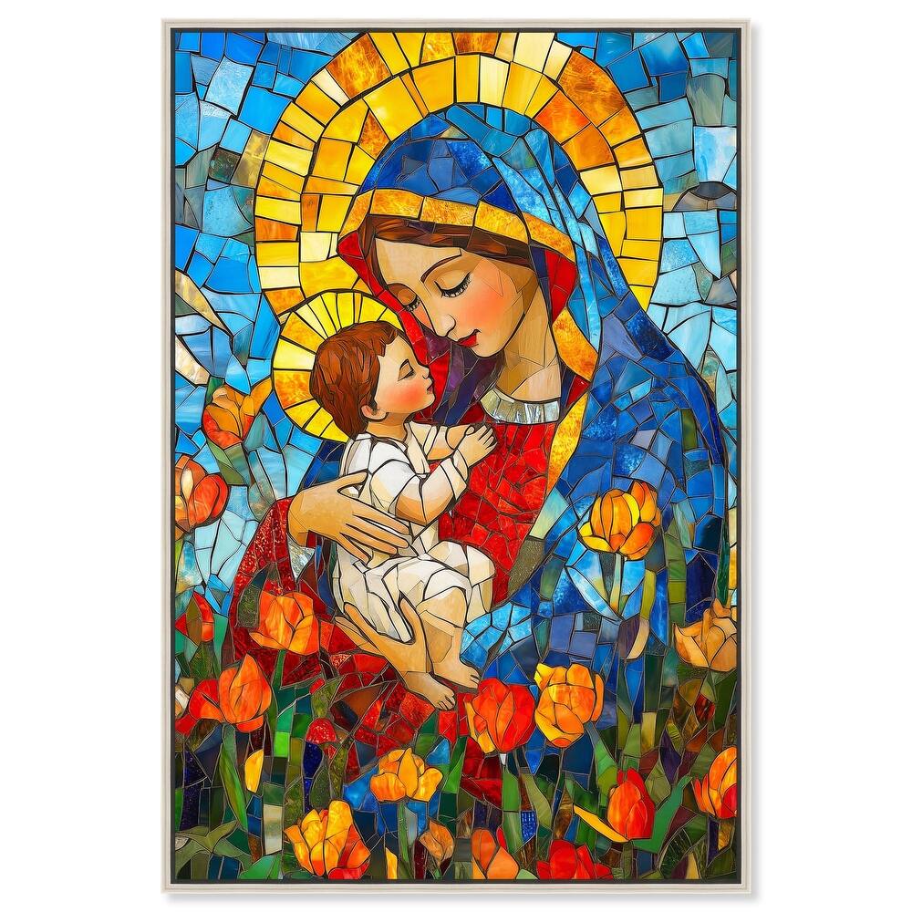 Glass Gospel I Canvas by Art Remedy