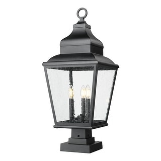 Z-Lite 5029PHBS-SQPM Raphael 3 Light 29" Tall Pier Mount Post Light ...