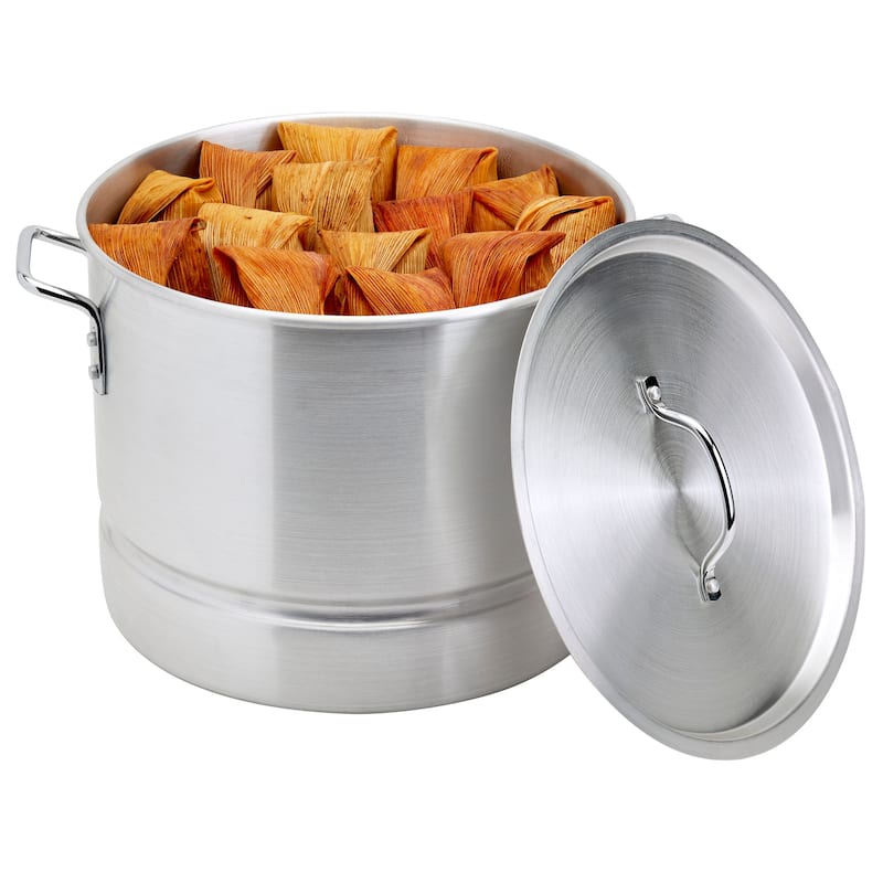 Infuse 3-piece 32-quart Aluminum Steamer Pot