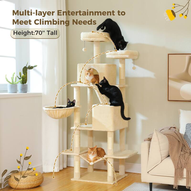 71" Large Cat Tree