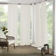 preview thumbnail 4 of 34, Matine Indoor/Outdoor Curtain Panel 52" W X 108" L - Ivory