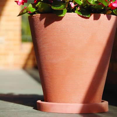 Universal Round Plant Saucer, Heavy Duty Planter Tray