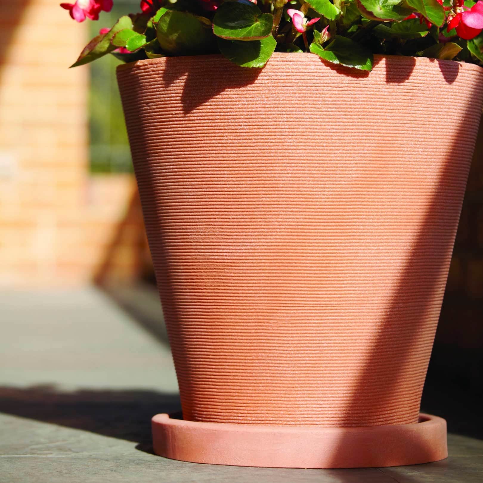 Universal Round Plant Saucer, Heavy Duty Planter Tray