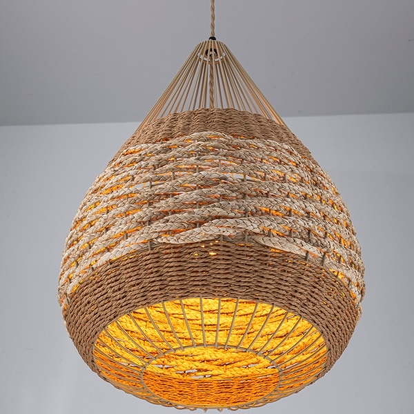 Brass teardrop pendant light sale