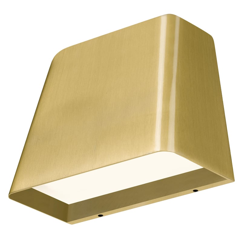 5.5 inch Brushed Aluminum LED Wall Sconce
