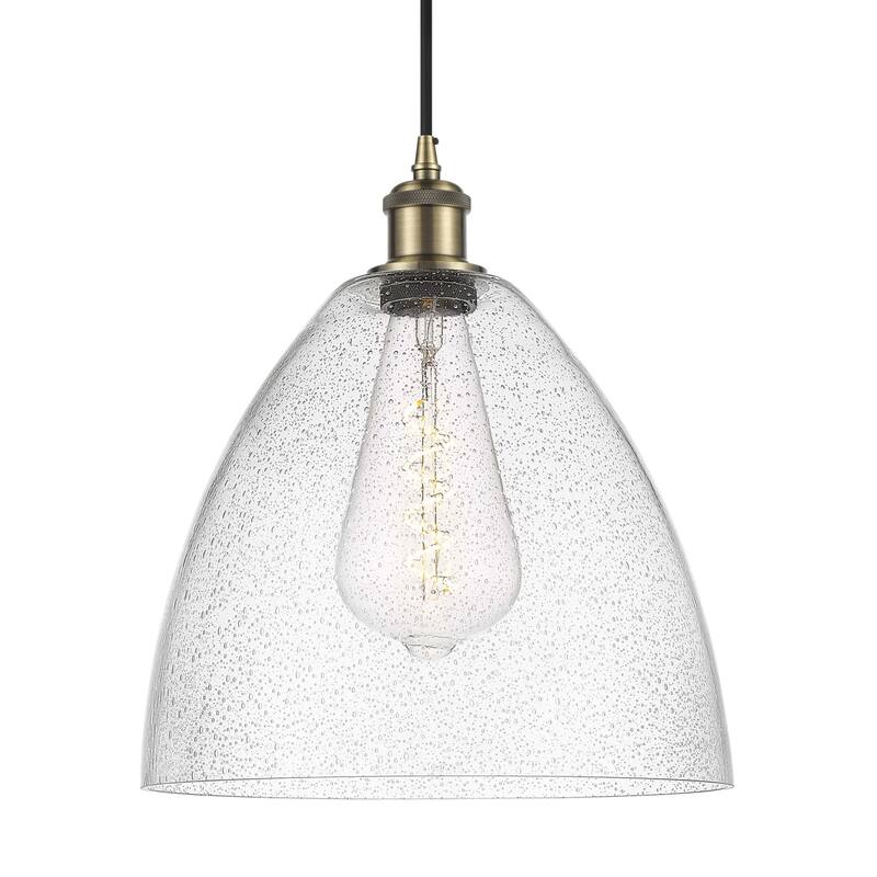 Innovations Lighting 516-1P-15-12 Bristol Pendant Bristol Glass 12"