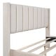 preview thumbnail 12 of 50, Pink Full Velvet Upholstered Bed with Large Storage Drawer - Chic & Functional