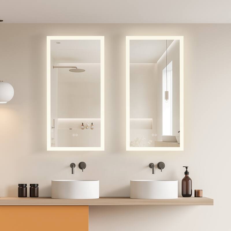 Beijing Rectangular Frameless LED Wall Bath Vanity Mirror