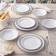 preview thumbnail 9 of 14, Charlotta Set of 4 Dinner Plates, 10-1/2"