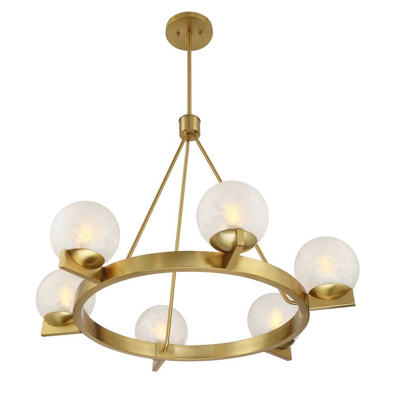 Savoy House 1-1014-6 Darien 6 Light 32" Wide Chandelier