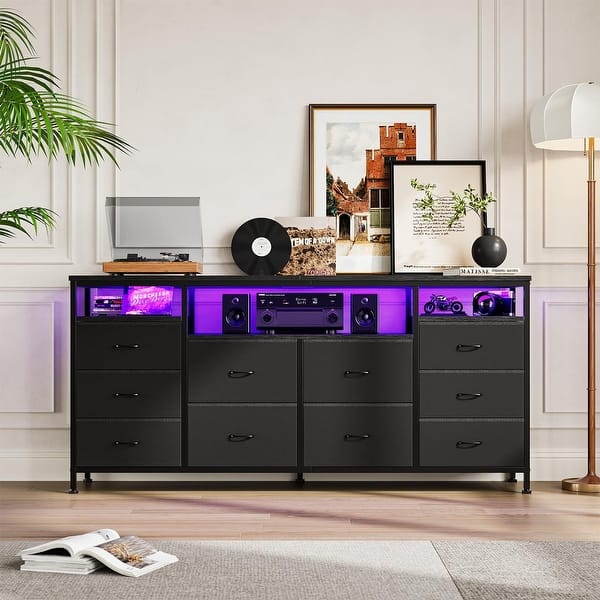 10 Drawer Dresser Tv Stand for 65 70 75 Inch Tv - Bed Bath & Beyond - 41875214 10 Drawer Dresser Tv Stand for 65 70 75 Inch Tv - Bed Bath & Beyond - 41875214