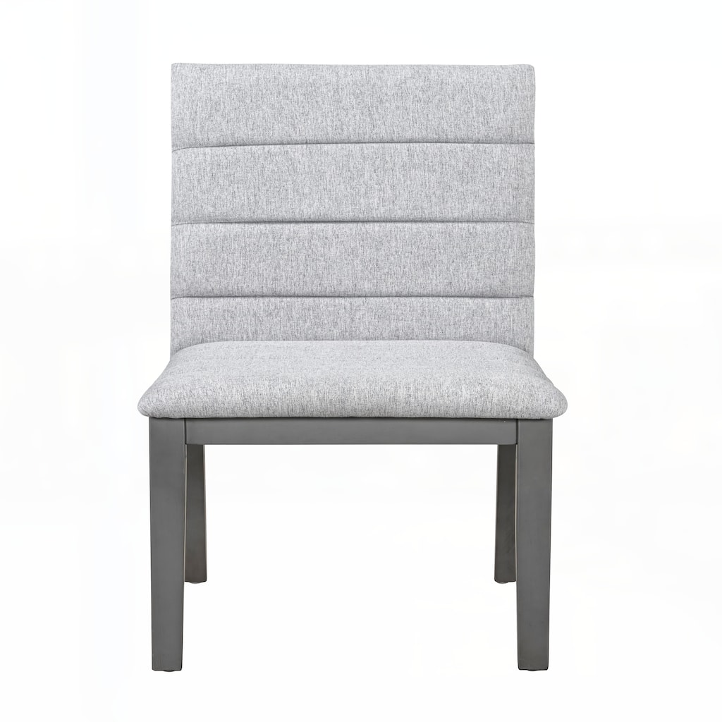 Tufted Upholstery Modern Dining Chairs Set of 2