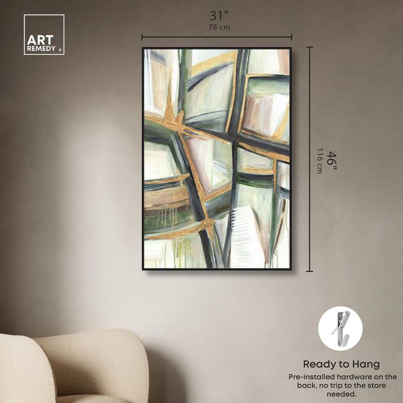 Majestic Vibes I Canvas by Art Remedy
