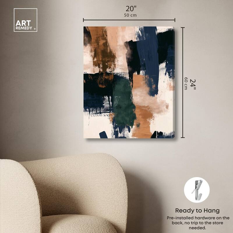 Painted Paradox Canvas by Art Remedy, Gallery Wrapped