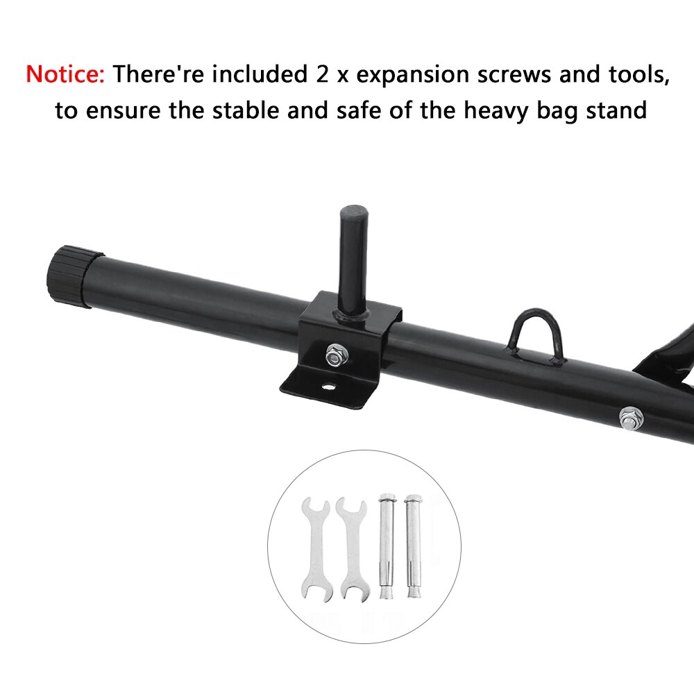 Ztopia Dual Station Heavy Duty Boxing Punch Bag Stand Folding Height