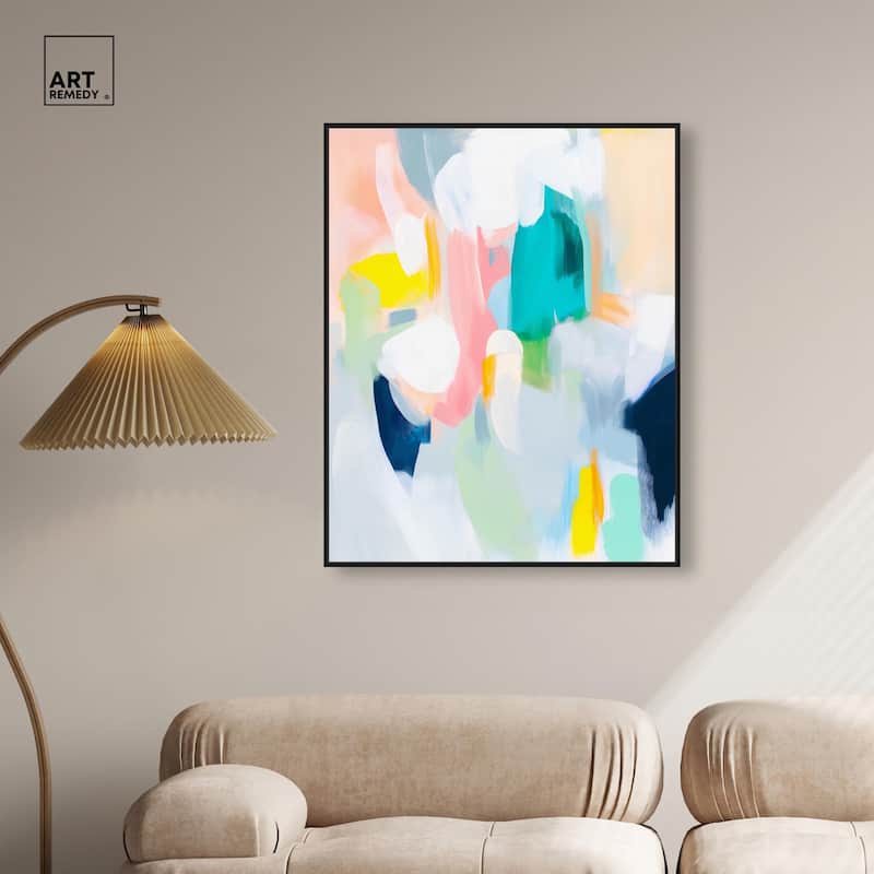 Layered Lush III Canvas by Art Remedy